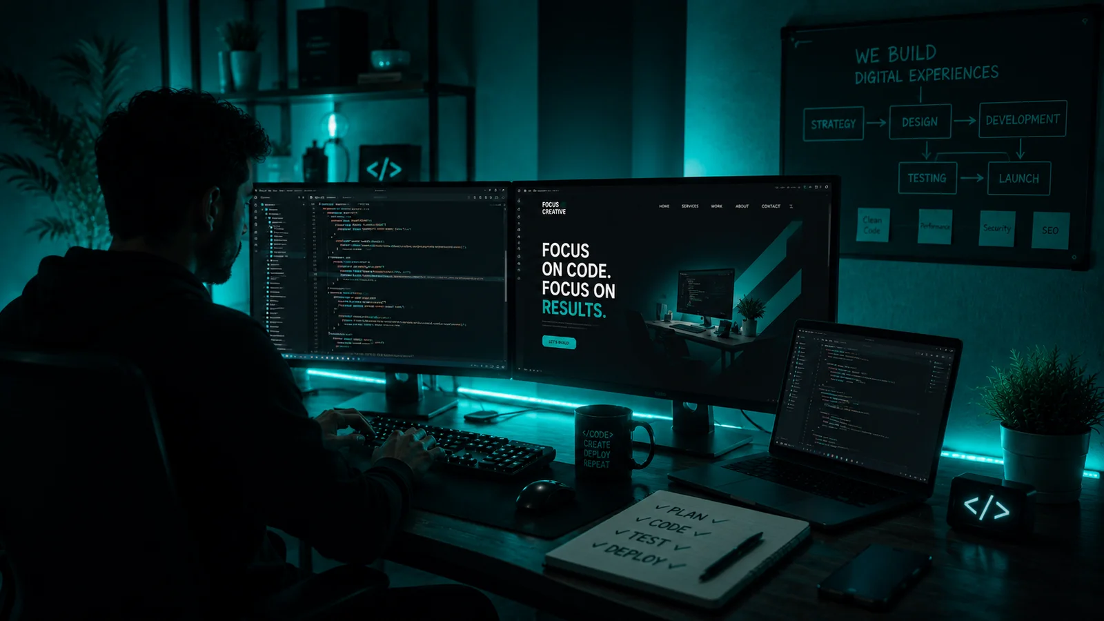 Focus Creative Web Design Service